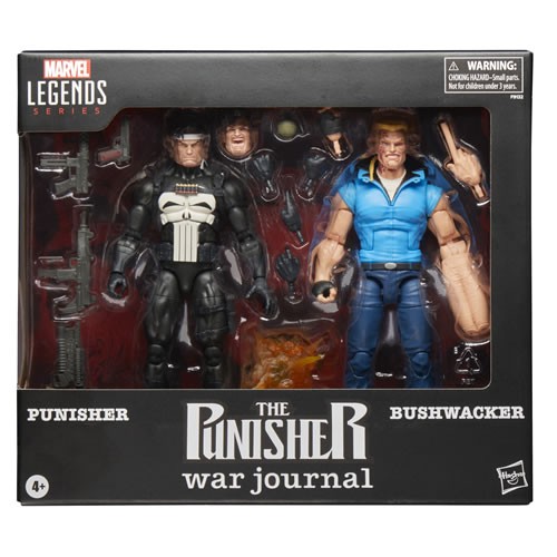 Marvel Legends 6" Figures - The Punisher: War Journal - Punisher And Bushwacker 2-Pack - 5L00