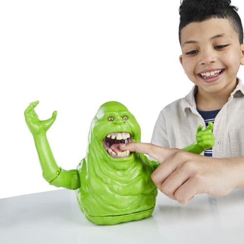 Ghostbusters Figures - 7" Squash & Squeeze Slimer Animatronic Figure - 5L00