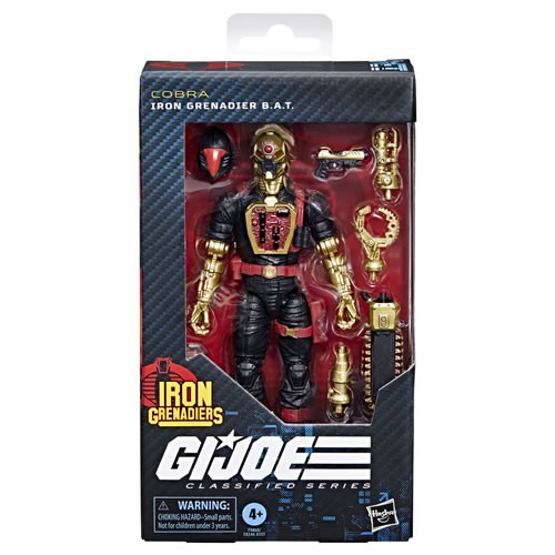 G.I. Joe Figures - 6" Classified Series - Iron Grenadier B.A.T. (#134) - 5X61