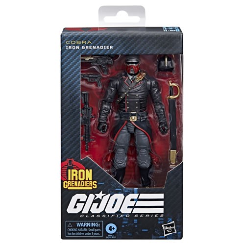 G.I. Joe Figures - 6" Classified Series - Iron Grenadier (#132) - 5X61