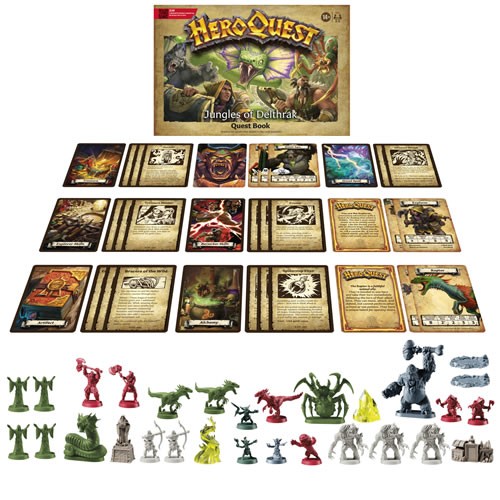 Boardgames - HeroQuest - Jungles Of Delthrak Expansion Pack - UU00