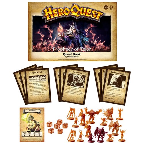 Boardgames - HeroQuest - Prophecy Of Telor Expansion Pack - UU00