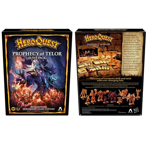 Boardgames - HeroQuest - Prophecy Of Telor Expansion Pack - UU00