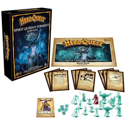 Boardgames - HeroQuest - Spirit Queen's Torment Expansion Pack - UU00