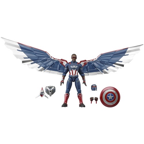 Marvel Legends 6" Figures - Captain America: Brave New World - Deluxe Captain America - 5L00