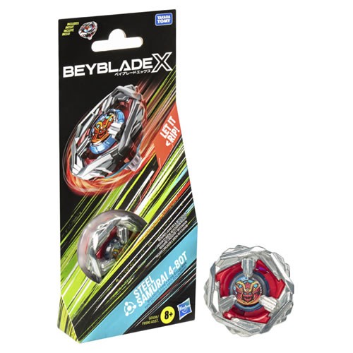 Beyblade X - Steel Samurai 4-80T Booster Single Pack - AX00