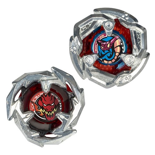 Beyblade X - Tail Viper 5-80O And Sword Dran 3-60F Dual Pack - AX00