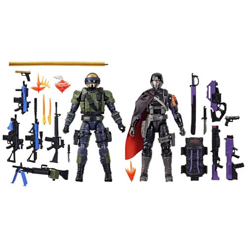 G.I. Joe Figures - 6" Classified Series - (#141) Steel Corps Commander Vs Twilight Guard - 5L00