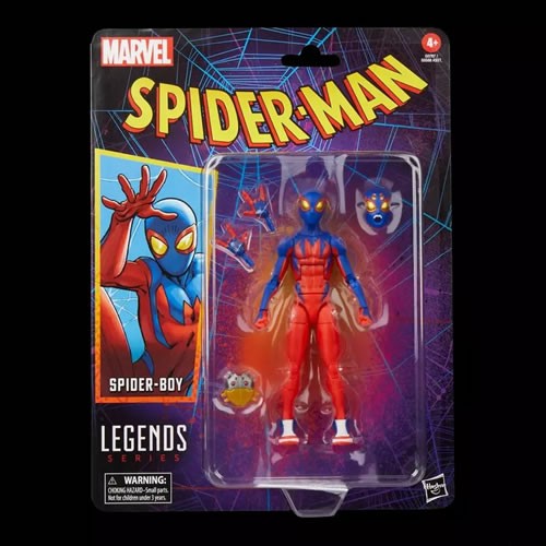 Marvel Legends 6" Figures - Spider-Man Retro Series - Spider-Boy - 5X00