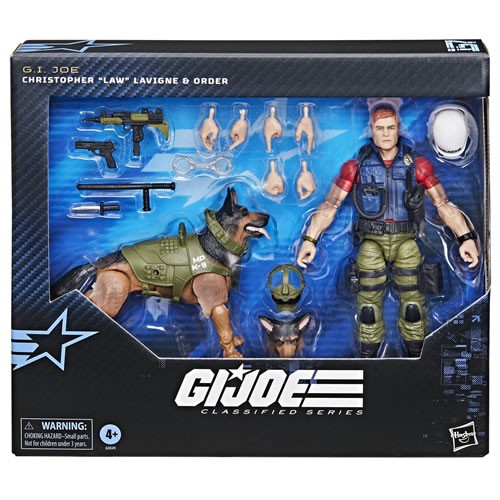 G.I. Joe Figures - 6" Classified Series - (#157) Christopher "Law" Lavigne & Order