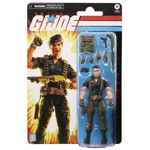 G.I. Joe Figures - 6" Classified Series - Retro Cardback - Flint - 5X00