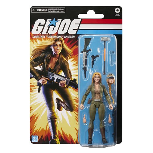 G.I. Joe Figures - 6" Classified Series - Retro Cardback - Courtney "Cover Girl" Krieger - 5X00