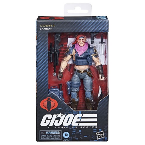 G.I. Joe Figures - 6" Classified Series - (#146) Dreadnok Zandar - 5X00