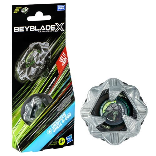 Beyblade X - Obsidian Shell 4-60D Booster Pack Set - AX00