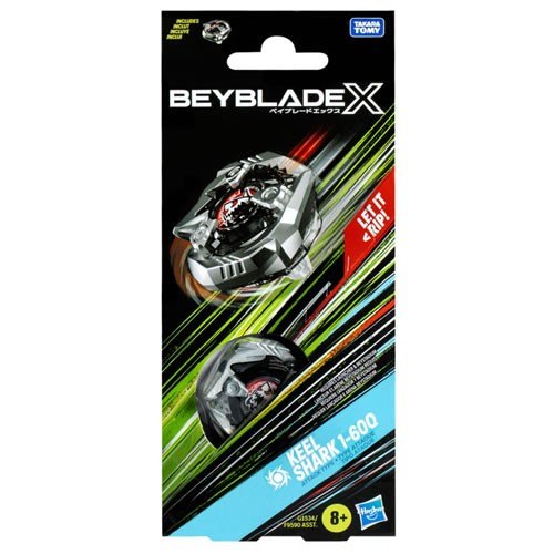 Beyblade X - Keel Shark 1-60Q Booster Pack Set - AX00