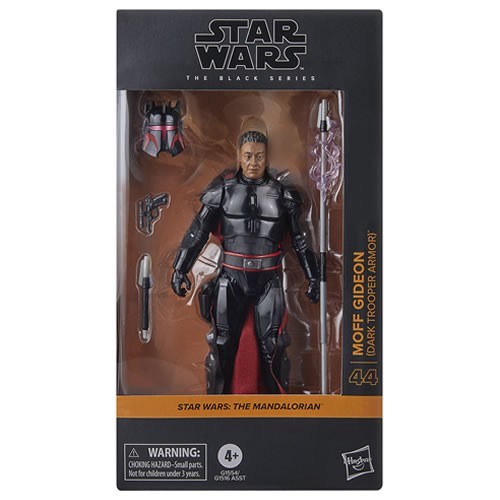 Star Wars Figures - 6" The Black Series - The Mandalorian - Moff Gideon (Dark Trooper Armor) - 5X00