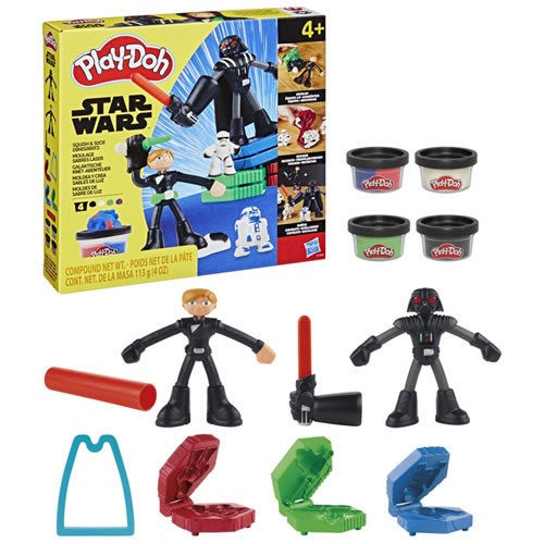 Play-Doh - Star Wars - Squish & Slice Lightsabers - 5L00