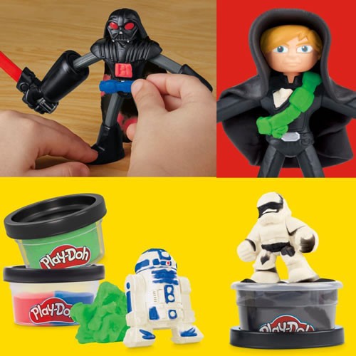 Play-Doh - Star Wars - Squish & Slice Lightsabers - 5L00