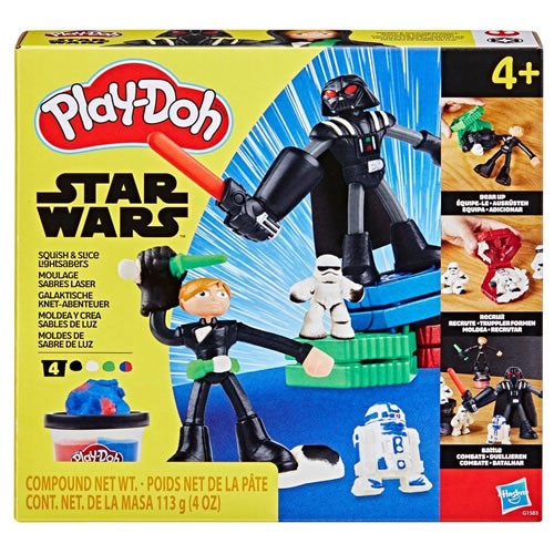 Play-Doh - Star Wars - Squish & Slice Lightsabers - 5L00