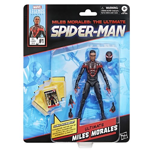 Marvel Legends 6" Figures - Mini Comic Series - Ultimate Miles Morales - 5L00