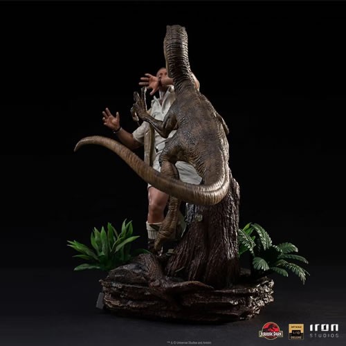 Art Scale 1/10 Statues - Jurassic Park - Clever Girl Deluxe