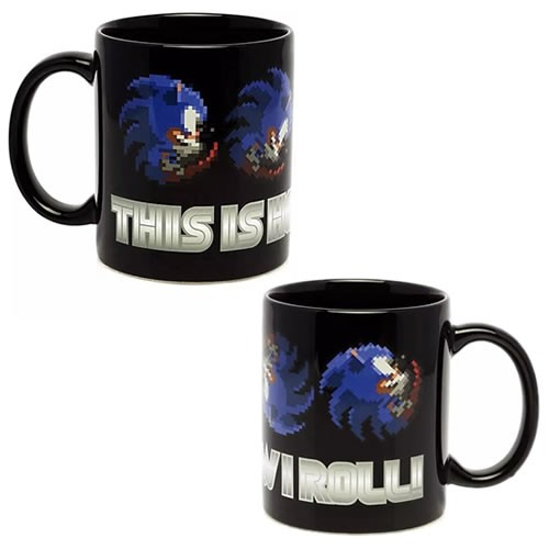 Sonic The Hedgehog Accessories - Mug & Pin Set