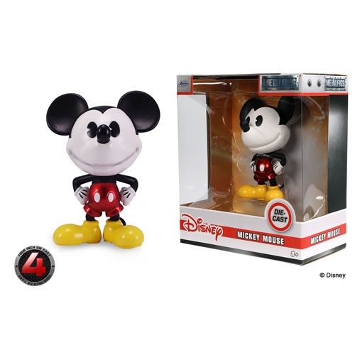 Metalfigs Figures - Disney - 4" Mickey Mouse