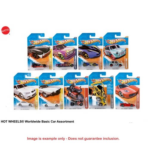 Hot Wheels - Worldwide Basic Car Asst