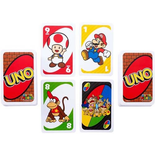 Card Games - UNO - Super Mario