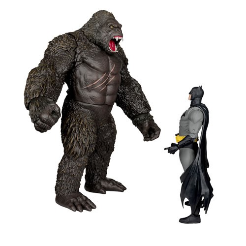 DC Multiverse Figures - Justice League Vs Godzilla Vs Kong - Batman Vs Kong 2-Pack