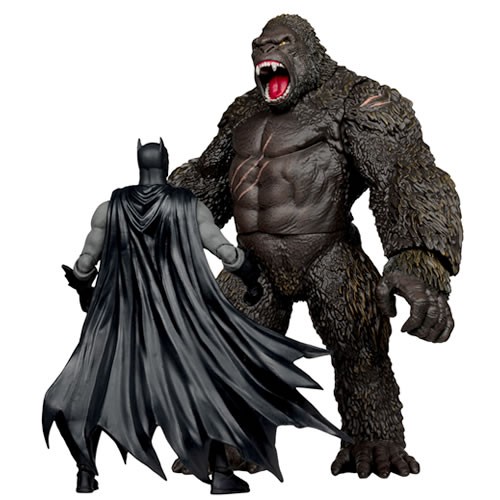 DC Multiverse Figures - Justice League Vs Godzilla Vs Kong - Batman Vs Kong 2-Pack