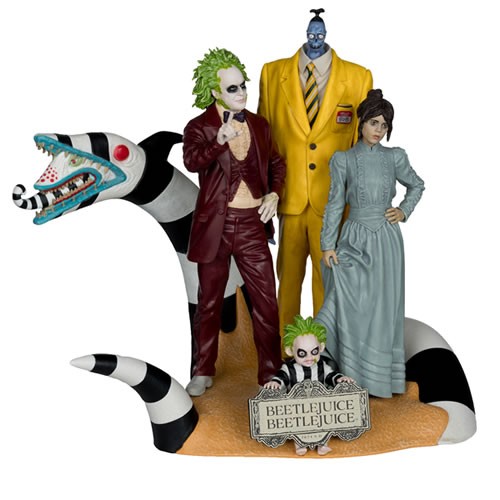 Movie Maniacs Figures - Beetlejuice Beetlejuice (2024) - W02 - 6" Scale Posed Figures 4-Pack