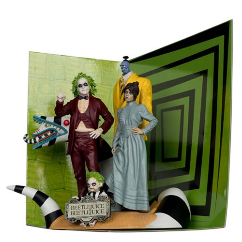 Movie Maniacs Figures - Beetlejuice Beetlejuice (2024) - W02 - 6" Scale Posed Figures 4-Pack