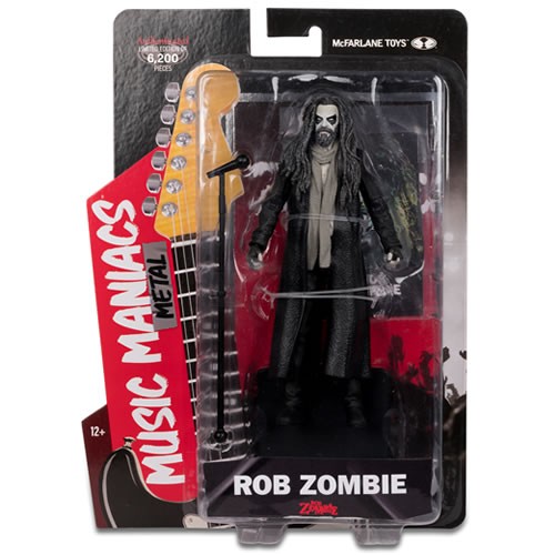 Music Maniacs Figures - W02 - Metal - 6" Rob Zombie