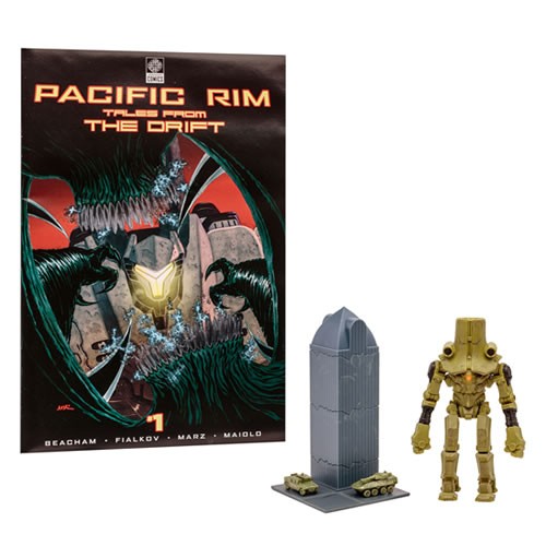 Pacific Rim Figures - 4" Scale Cherno Alpha (Jaeger) Figure Playset w/ Comic