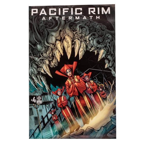 Pacific Rim Figures - 4" Scale Raiju (Kaiju) Figure Playset w/ Comic