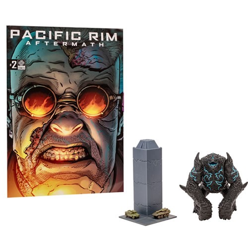 Pacific Rim Figures - 4" Scale Leatherback (Kaiju) Figure Playset w/ Comic