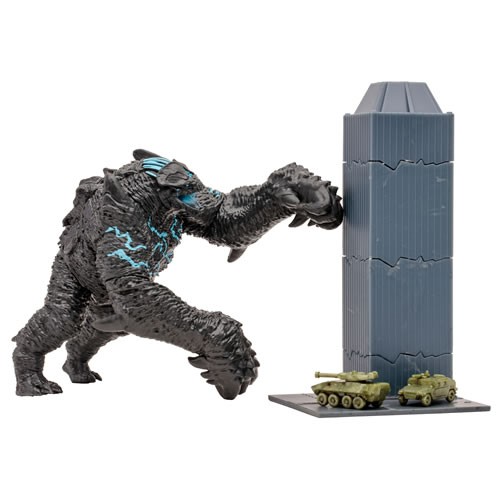 Pacific Rim Figures - 4" Scale Leatherback (Kaiju) Figure Playset w/ Comic