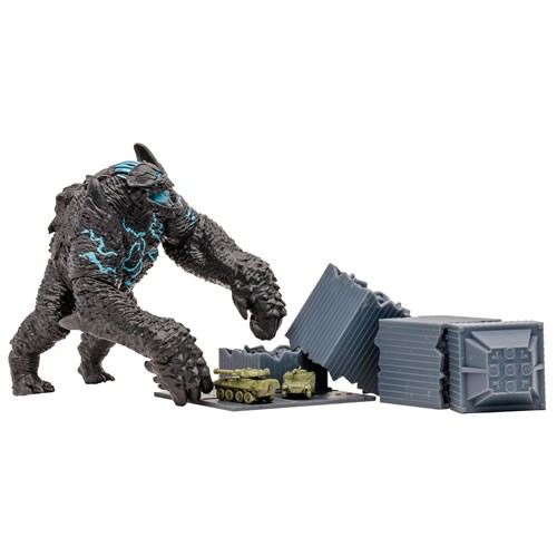 Pacific Rim Figures - 4" Scale Leatherback (Kaiju) Figure Playset w/ Comic