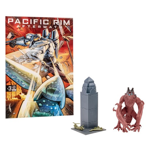 Pacific Rim Figures - 4" Scale Otachi (Kaiju) Figure Playset w/ Comic