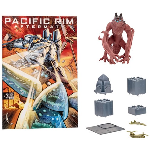 Pacific Rim Figures - 4" Scale Otachi (Kaiju) Figure Playset w/ Comic