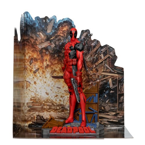 Marvel Posed Figures -  W01 - 1/10 Scale Deadpool (New Mutants #98)