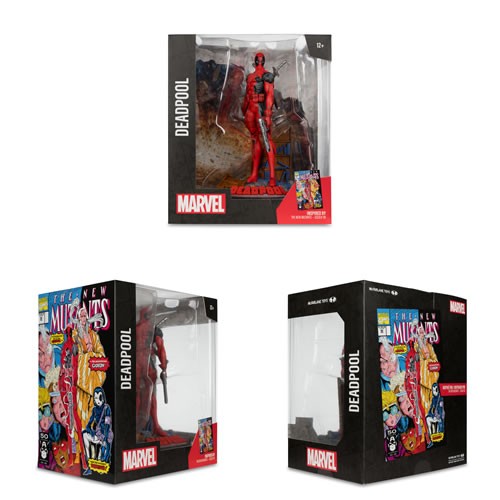 Marvel Posed Figures -  W01 - 1/10 Scale Deadpool (New Mutants #98)