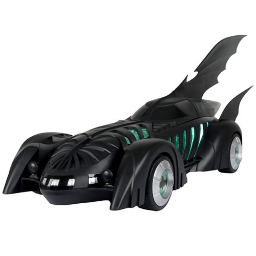 DC Multiverse Vehicles - Batman Forever - 7" Scale Batmobile (Lights & Sound) w/ Alfred Figure