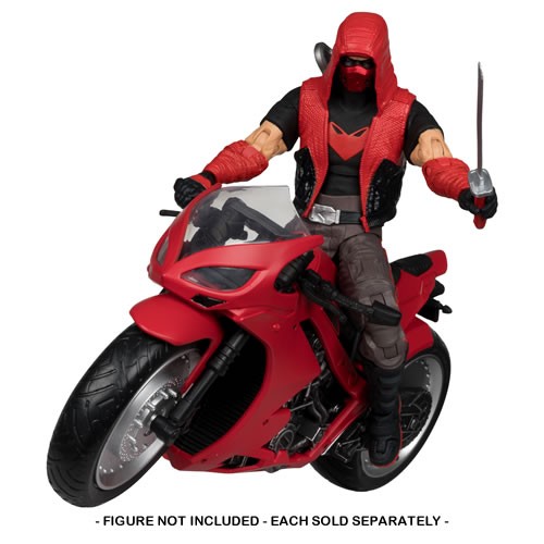 DC Multiverse Vehicles - Red Hood: Outlaw - 7" Scale Red Hood's Sportsbike