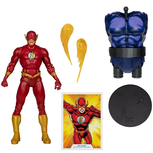 DC Multiverse Figures - Justice League Task Force (Build-A-Darkseid) - 7" Scale The Flash