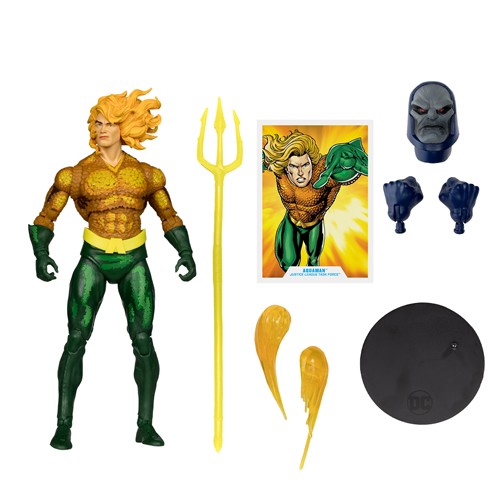 DC Multiverse Figures - Justice League Task Force (Build-A-Darkseid) - 7" Scale Aquaman