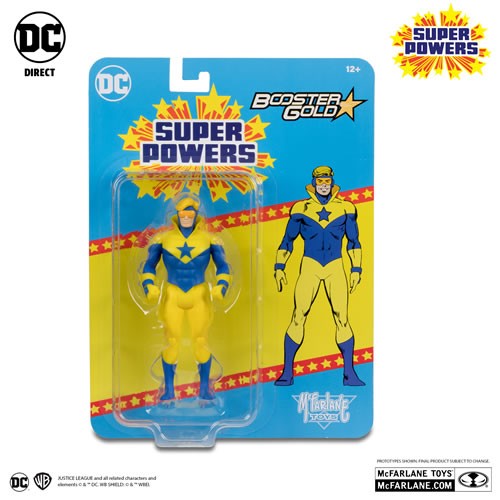 DC Super Powers Figures - 4.5" Scale Booster Gold