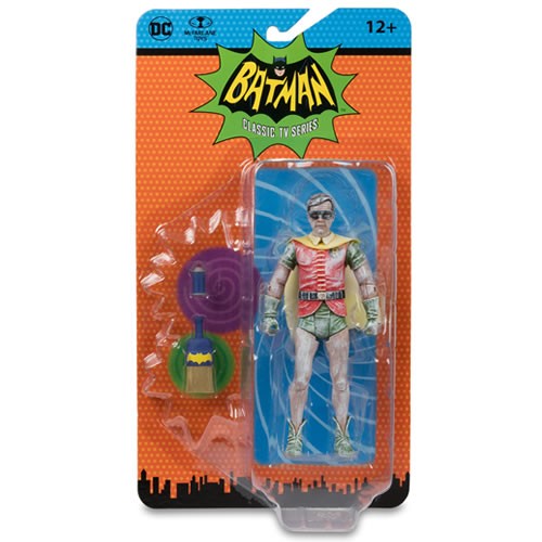 DC Retro Figures - Batman 66' - W10 - 6" Scale Wax Robin (Batman 1966 Classic TV Series)