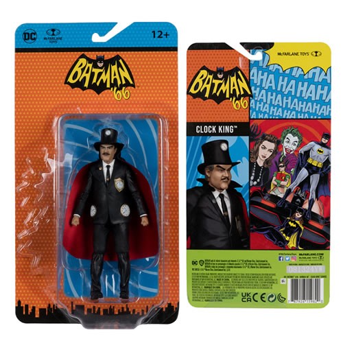 DC Retro Figures - Batman 66' - W11 - 6" Scale Clock King (Batman 1966 Comics)